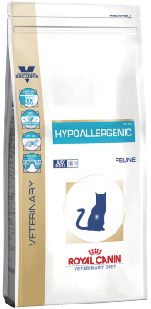 Royal Canin VET Hypoallergenic DR25 Корм сухой для кошек Диета при при пищевой аллергии, непереносимости